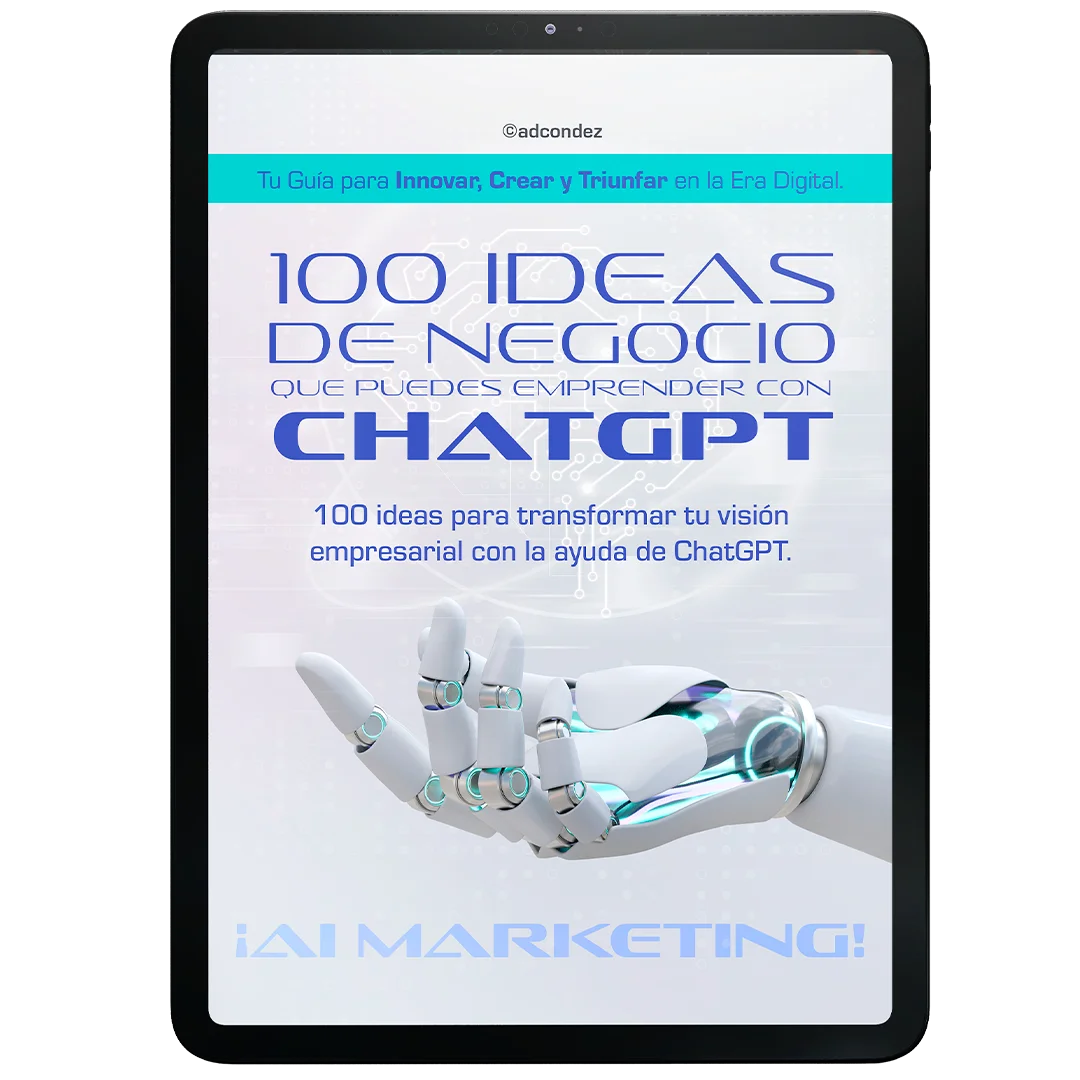 Ebook: 100 ideas de negocio con ChatGPT